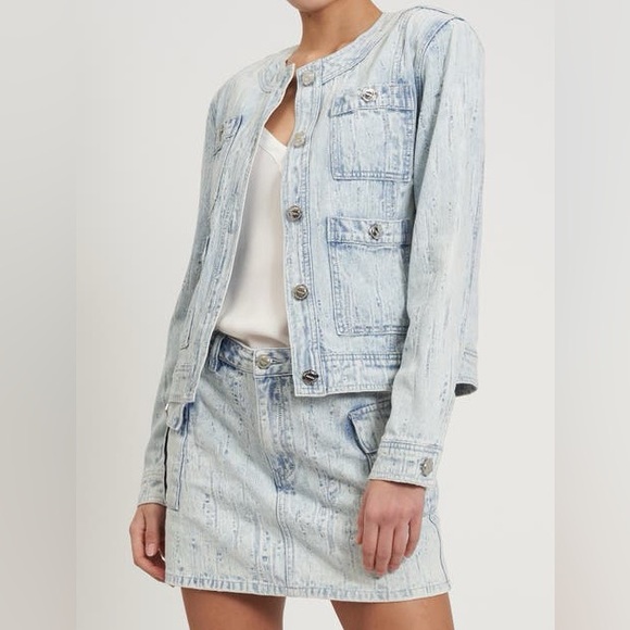 Rebecca Minkoff Jackets & Blazers - Rebecca Minkoff - NWT denim jacket + skirt (XS/24)